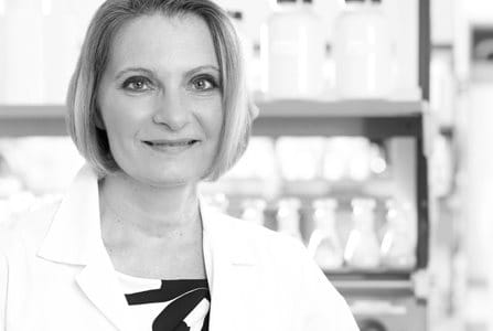 Eucerin scientist in the laboratory